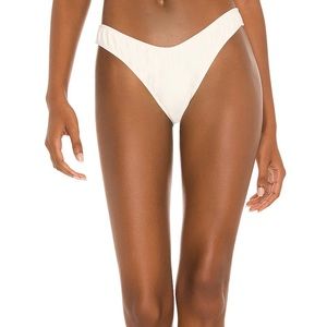 “Tularosa Ria Bottom in Cream” Bikini bottom, XXS, Brand New, NWT